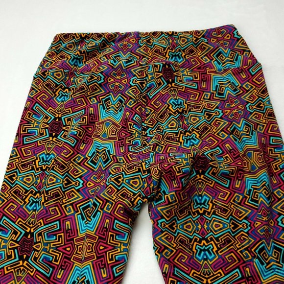 NWOT LulaRoe One Size Leggings  Womens Size 0-12  OS Stretch Pants Multicolor - Picture 6 of 6